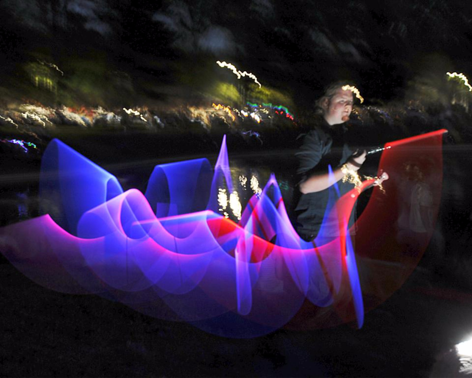 Painting Light Trails 2